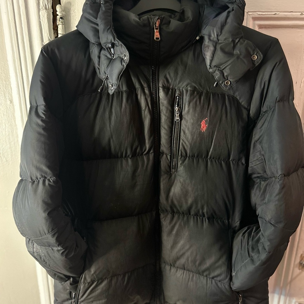 Polo Ralph Lauren Black Puffer Jacket